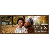 PosterPalooza | Panoramic Textured Gold Picture Frame - UV Acrylic, Foam Board Backing, Hanging Hardware - 2 of 4