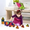 PICASSO-TILES 82 PC Magnetic Tiles, Building Blocks, STEM Toys for Kids 3+ - 2 of 4