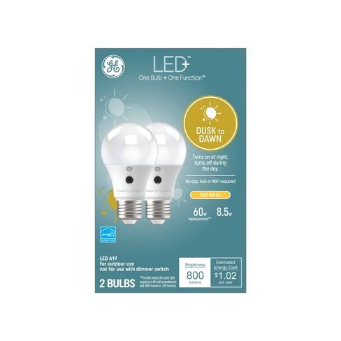 Ge 2pk Equivalent Relax Led Hd Light Bulbs Soft White : Target