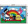 Trends International Hello Kitty and Friends: 21 Core - Group Bus Stop Framed Wall Poster Prints - 3 of 4