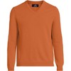 Lands' End Men's Fine Gauge Cashmere V-neck Sweater - 3 of 4