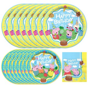 Treasures Gifted Peppa Pig Party Tableware Starter Set for 16 Guests - 1 of 1