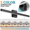 KAISITE 24in Gold Bathroom Vanity Light with 5 CCT Adjustable LED - 4 of 4