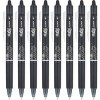 FriXion 8ct Pens Clicker 0.7mm Black: Erasable Gel Pens for Art & Office, Stationery with Eraser, Black Ink - image 3 of 4