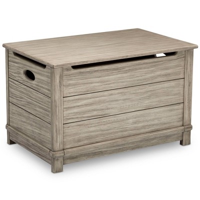 white wood toy chest