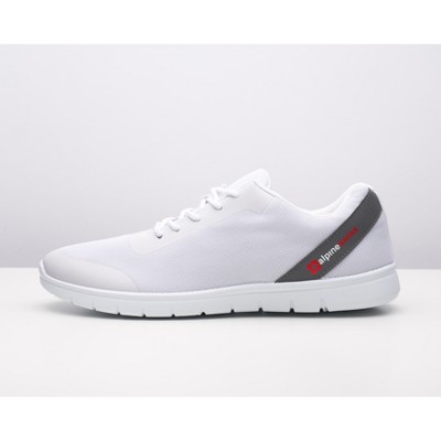 Мужские кроссовки Alpine Swiss Lewis Mesh Sneakers Breathable Lightweight Fashion Trainers White 9 M US — фото 5