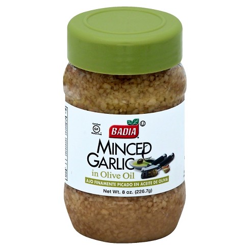 Badia Minced Garlic In Oil - 8oz : Target