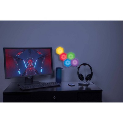 5pk RGB Hexagon Lights with Remote Control - West &#38; Arrow_2