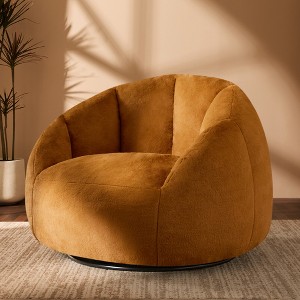 GYIIYUO 47" Giant Bean Bag Chair for Adults - Comfy Plush Shell Soft Accent Chair, Oversized Cozy Lounge Floor Sofa Reading Chair - 1 of 4