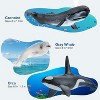 TEMI 8-Piece Whale Figurines Set, Realistic Ocean Animal Toys Including Beluga, Orca and Blue Whale - 3 of 4