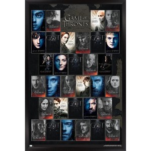 Trends International Game of Thrones - Grid Framed Wall Poster Prints - 1 of 4