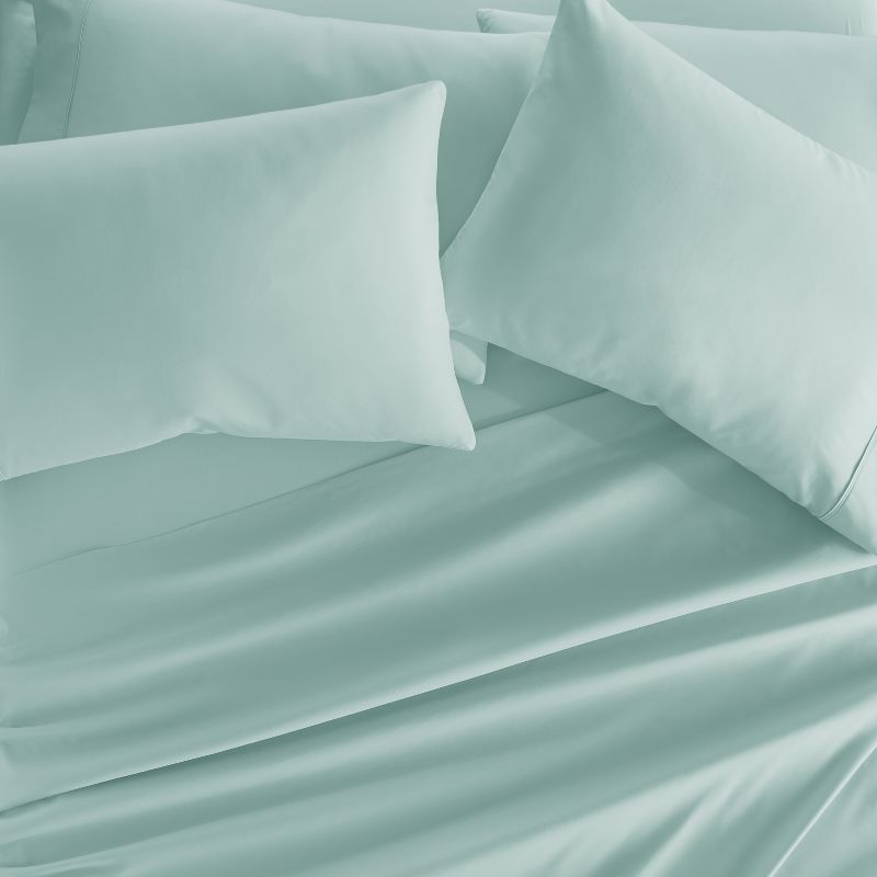 Solid 6 Piece Sheet Set - Ultra Soft, Easy Care - Becky Cameron (Extra Pillow Cases!), 5 of 14
