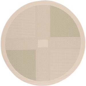 Courtyard CY1928 UV & Stain Resistant Non-Shedding Power Loomed Indoor/Outdoor Rugs - Safavieh - 1 of 4