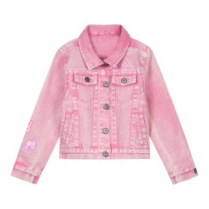 Barbie Girls Pink Denim Jacket Little Kid to Big Kid - 1 of 4