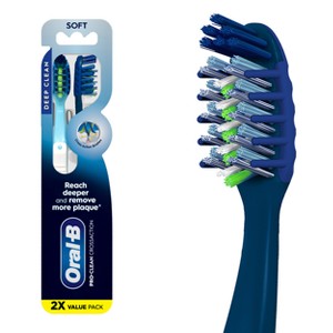 Oral-B Cross Action All In One Manual Toothbrush, Soft - 1 of 4