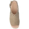 Journee Women's Crisie Espadrille Wedge Sandals - 4 of 4