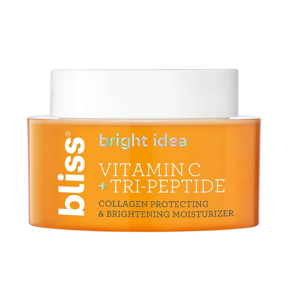 bliss Bright Idea Vitamin C + Tri-Peptide Collagen Protecting & Brightening Moisturizer - 1.7 fl oz