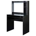 Designs2Go Student Desk with Magnetic Bulletin Board and Shelves - Breighton Home