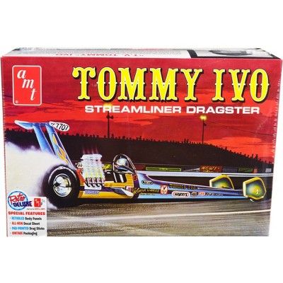 Skill 2 Model Kit Tommy Ivo Streamliner Dragster 1/25 Scale Model By ...