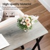 31.4" Console Table with Shelf, 2-Tier Narrow Entryway Table , Sofa Table, Console Tables for Entryway - 3 of 4