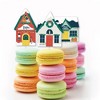Big Dot of Happiness Christmas Village - DIY Shaped Holiday Winter Houses Cut-Outs - 24 Count - 3 of 4
