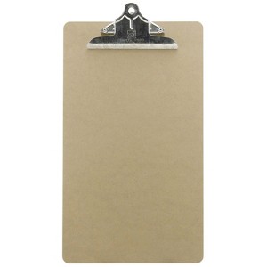 Charles Leonard Masonite Clipboard, Legal Size 9" x 15.5" (Pack of 10) - 1 of 1
