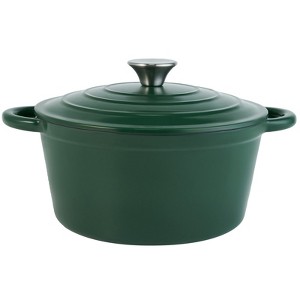 SEVOBAL Pots and Pans Dutch Oven Pot with Lid Non Stick Enameled Cast Iron Dutch Oven Oven Safe Ceramic Cookware, Green, 10.63"*9.45"*3.94" - 1 of 4