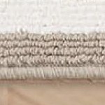 debbie double border two-tone linen/ivory
