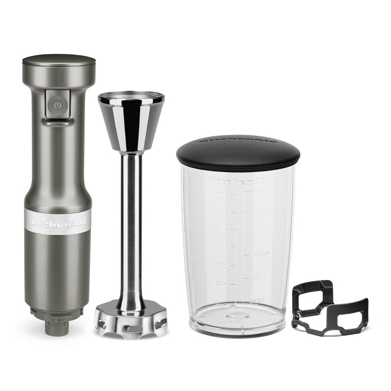 KitchenAid Corded 3-Speed Hand Blender Contour Silver, 4 of 6