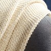 Mari Throw Blanket - THR235 - Beige/Gold - 50" x 60" - Safavieh - 3 of 4