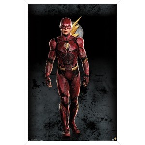 Trends International DC Comics Movie - Justice League - The Flash Framed Wall Poster Prints - 1 of 4