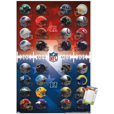 Trends International Nfl Minnesota Vikings - Helmet 16 Unframed