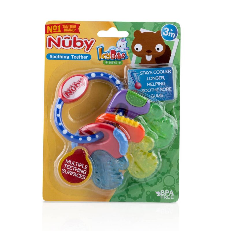 Nuby Ice Gel Baby Teether Keys, 5 of 9