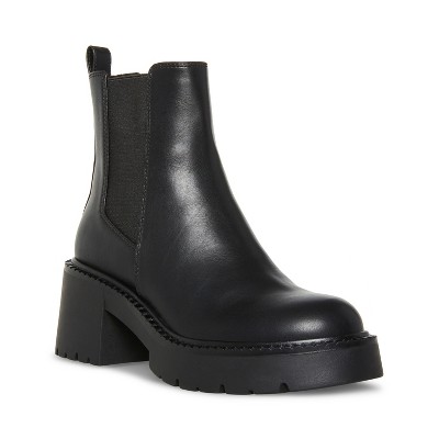 Tianna Lug Sole Chelsea Boot - 7 - Black