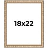 PosterPalooza | 18x22 Modern Bamboo Picture Frame, UV Acrylic, 5 Finishes - 2 of 4