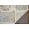 Karina Transitional Floral & Botanical Ivory/Orange/Blue Area Rug - image 4 of 4