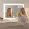 30.15"X20.19" Lighted Makeup Mirror - LED Vanity Mirror with 3 Color Lighting Modes - 3 of 4
