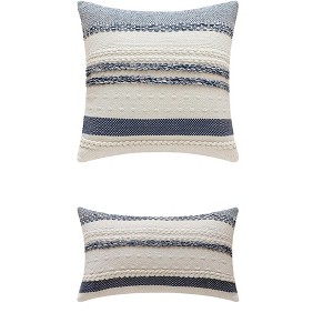 REGALWOVEN 2 Pcs Striped Decorative Throw Pillow Covers for Couch Bed Sofa Home Decor - 1 of 4