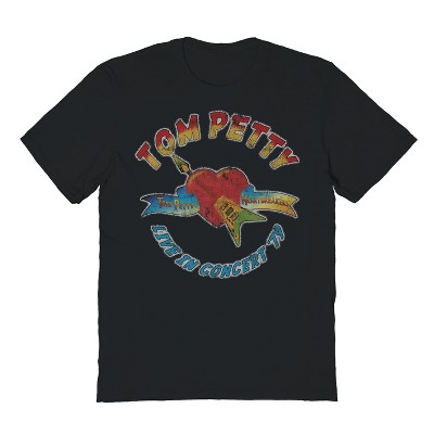 Tom Petty Men's Live In 79 Short Sleeve Graphic Cotton T-Shirt