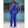 ATHLECHIC Women's Outfits Tracksuits Casual Cropped Hoodie Wide Leg Pants Travel Workout Lounge 2 Piece Sets - 4 of 4