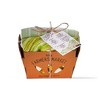 tagltd Set of 2 Caesar Salad Receipe with Coordinating Green Pinpoint Stripe Cotton   Kitchen Dishtowels 26L x 18W in.    Set In Crate for Gift Giving - 2 of 2