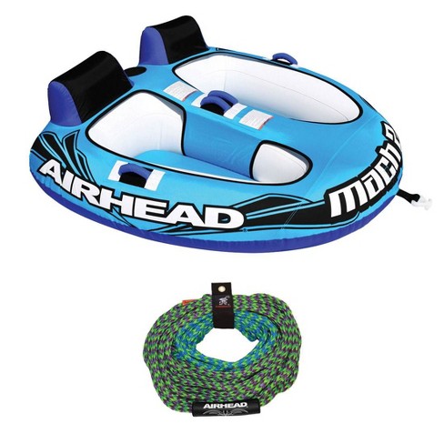 Sportsstuff Oddball 2 Boat Towable Inflatable Water Inner Tube for 1 or 2 Riders 