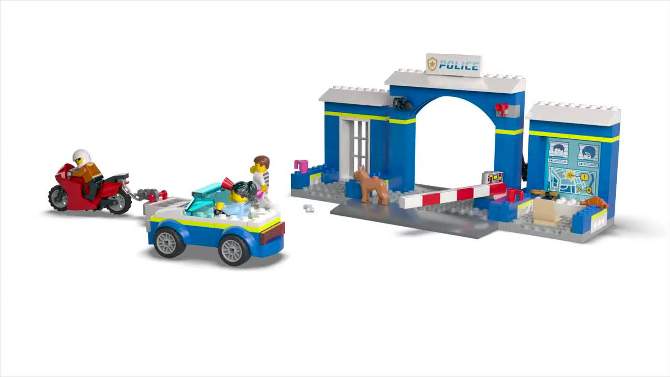 LEGO City Police Station Chase Set with Police Car Toy 60370, 2 of 8, play video