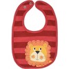 Funstuff Animals Lion Shark Panda Dinosaur Tiger 5 Pack Bibs Animals One Size - 2 of 4