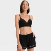 Women's Lightly Lined Seamless Bralette - Auden™ - 3 of 4