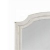 Royal Hampton Wall Mount Dresser Mirror, Beveled Glass, 38x47, Rustic Washed White - 4 of 4