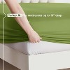 Nestl 4 Piece Bed Sheet Set, Deep Pocket Extra Soft Microfiber Sheets - 3 of 4