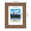 Amanti Art Alta Medium Brown Picture Frame - 4 of 4