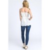 Women's Button Down Eyelet Top - Doe and Rae - 3 of 3