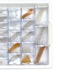 Bead Storage Solutions Assorted Glass and Clay Beads Set with Plastic See-Through Stackable Tray Organizer - 3 of 4